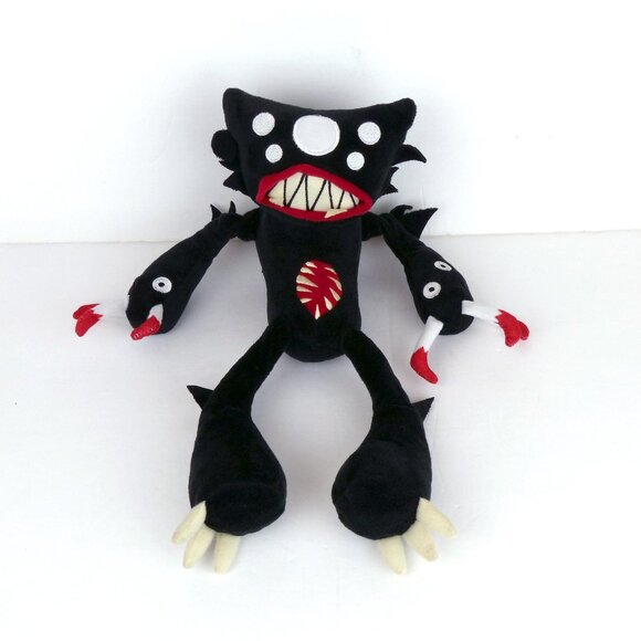 Killy Willy Monster Plush 12" Black Huggy Wuggy Spider Boss Poppy PlayTime Goth - Picture 1 of 14